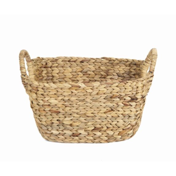 Panier Caracas Jacinthe d'eau Naturel 40x23x26cm - COMPACTOR