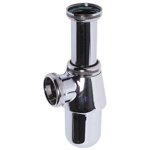 Siphon de lavabo en laiton chromé - WIRQUIN 