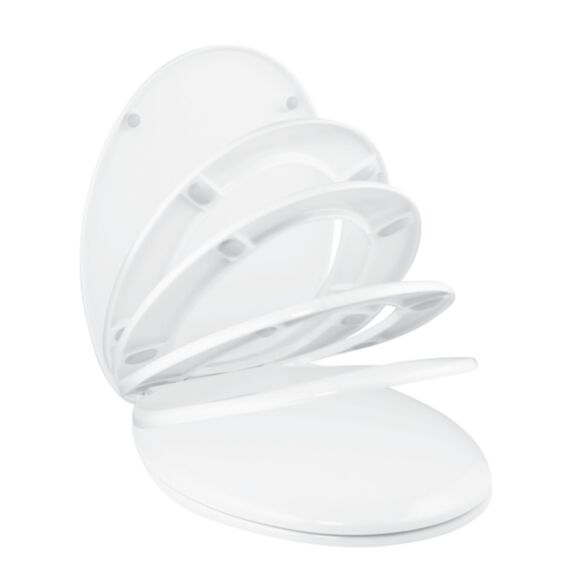 Abattant pour WC blanc à fermeture ralentie - WIRQUIN