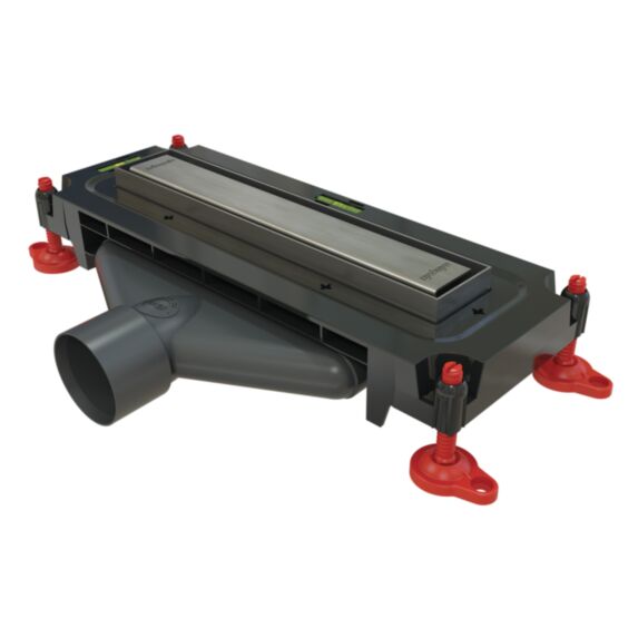 Caniveau extra-plat So Low L. 210 mm pour douche à l'italienne - WIRQUIN