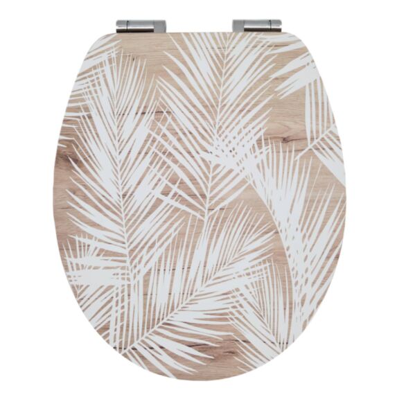 Abattant WC MDF décoré Palmier bois - WIRQUIN