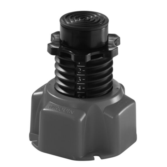Pieds réglables receveur de douche polypropylène gris 88-172mm - WIRQUIN