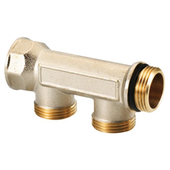 Collecteur sanitaire portée conique 3/4EK Easy Lock 2 sorties