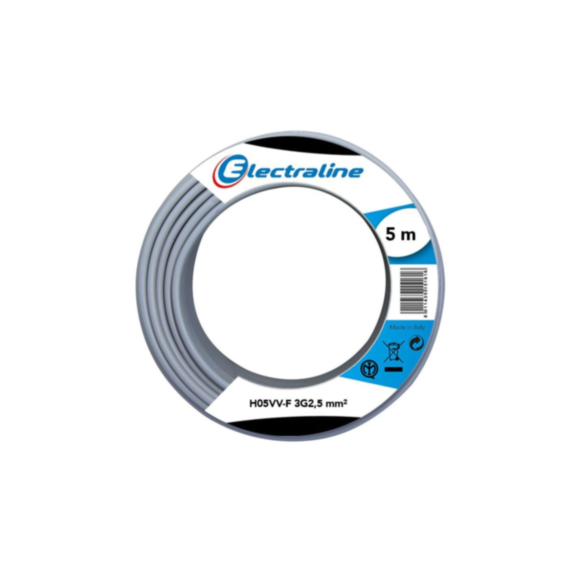 Cour.Film HO5 VV-F 3G2.5mm² Gris 5M