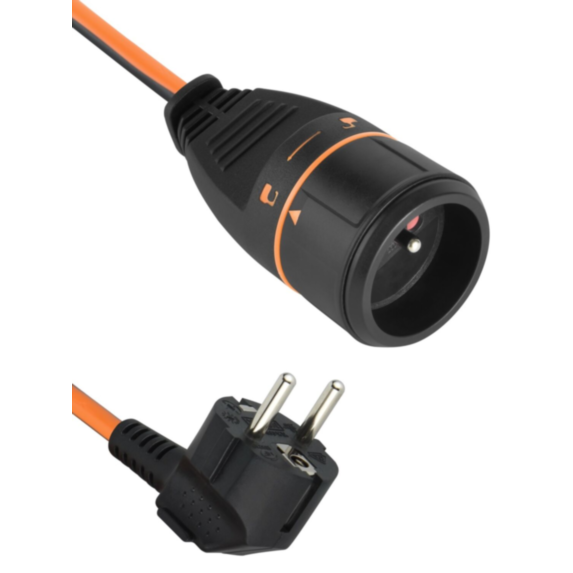 Rallonge électrique de jardin 40m H05VV-F + système Electralock - ELECTRALINE