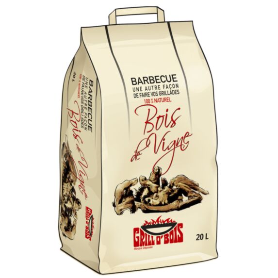 Bois de vigne 20L - GRILL O’BOIS