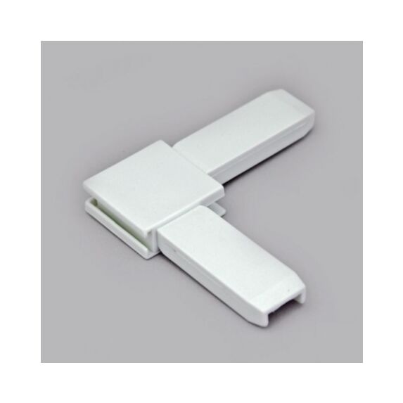 Pièces d'angle moustiquaire fixe - marron - MOUSTIKIT