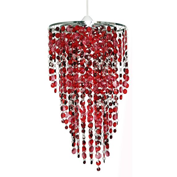 suspension trikala acrylique dégradé rouge - C CREATION