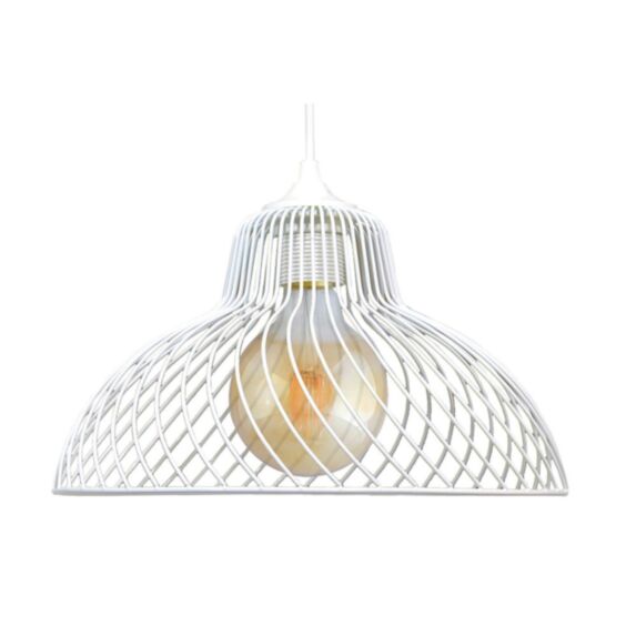 Suspension Simars blanc - BOUDET