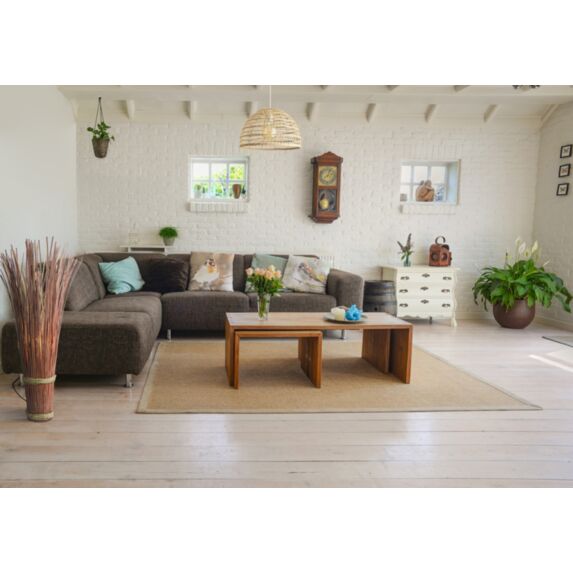 Suspension éthnique Tuzo fibres naturelles Ø45cm E27 7W - C CREATION