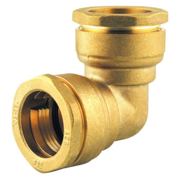 coude égal laiton compression d32
