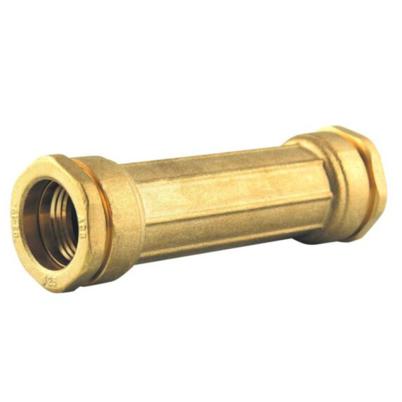 manchon long égal laiton compression d25