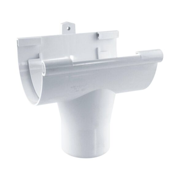 naissance centrale pvc 25 blanche à coller - INTERPLAST