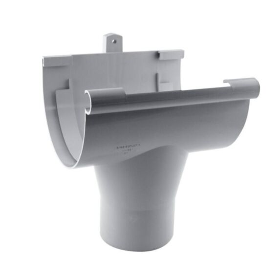 naissance centrale pvc 33 grise à coller - INTERPLAST