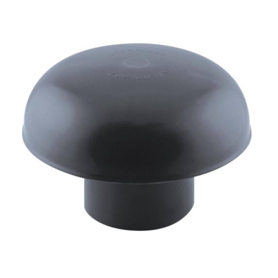 chapeau de ventilation ø 80 pvc gris ardoise - INTERPLAST