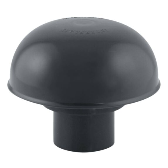 chapeau de ventilation pvc ø 40 fem gris ardoise - INTERPLAST