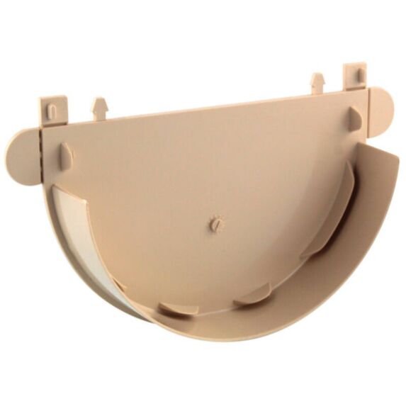 fond gouttière universel pvc 25 sable à coller - INTERPLAST