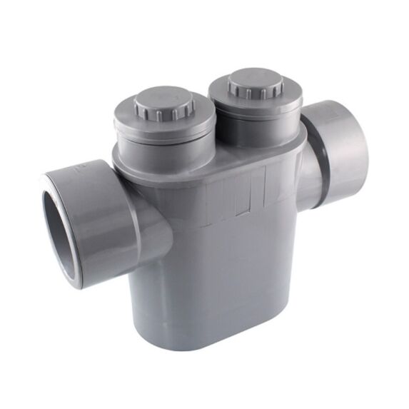 Siphon disconnecteur PVC évacuation Ø100-125 - INTERPLAST