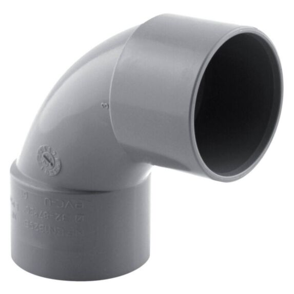 Coude pvc 87° ff ø 32 nfe-nfme - INTERPLAST
