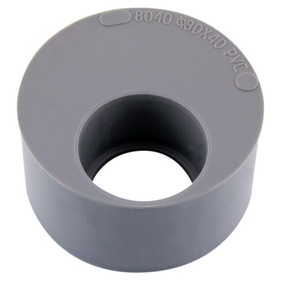 Tampon de réduction pvc 80x40 - INTERPLAST