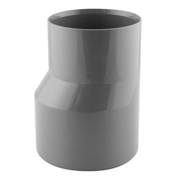 Réduction PVC excentrée Ø125-80
