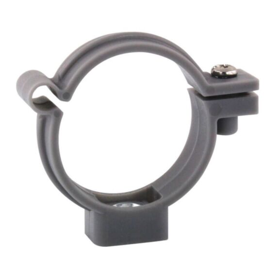 Collier de fixation charnière PVC évacuation Ø40 - INTERPLAST
