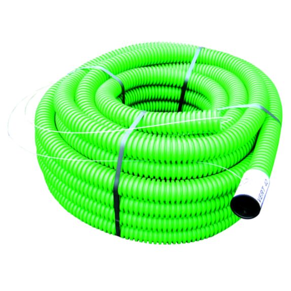 Gaine TPC PE ∅40mm couronne 25m Vert - INTERPLAST