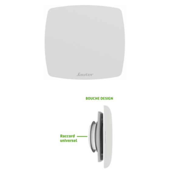 Bouche d'extraction Design universelle Ø125mm