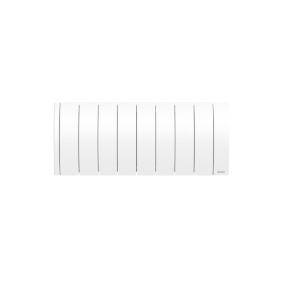 Radiateur connecté à inertie fluide Sauter Ipala Bas 1000W Blanc