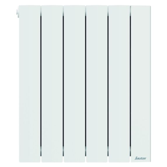 Radiateur inertie fluide Orosi 1000W horizontal blanc - SAUTER
