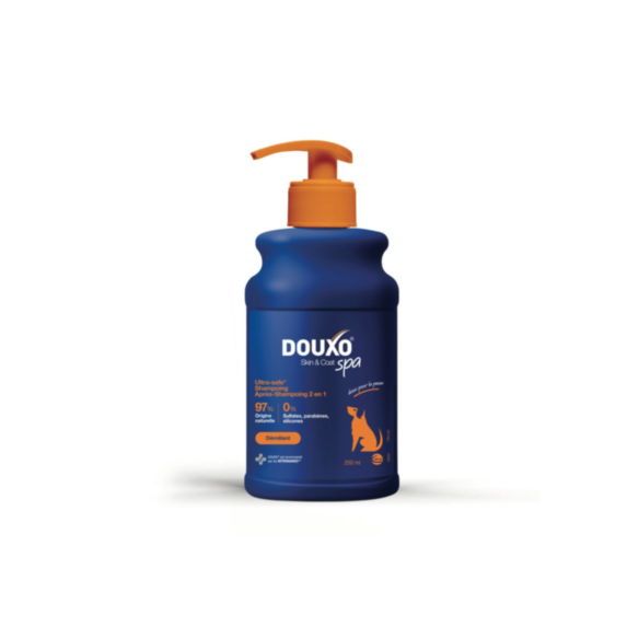 Shampoing chien Douxo 2 en 1 250ml - CEVA