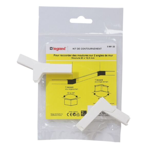 Kit de contournement pour moulure 20x12.5mm - LEGRAND