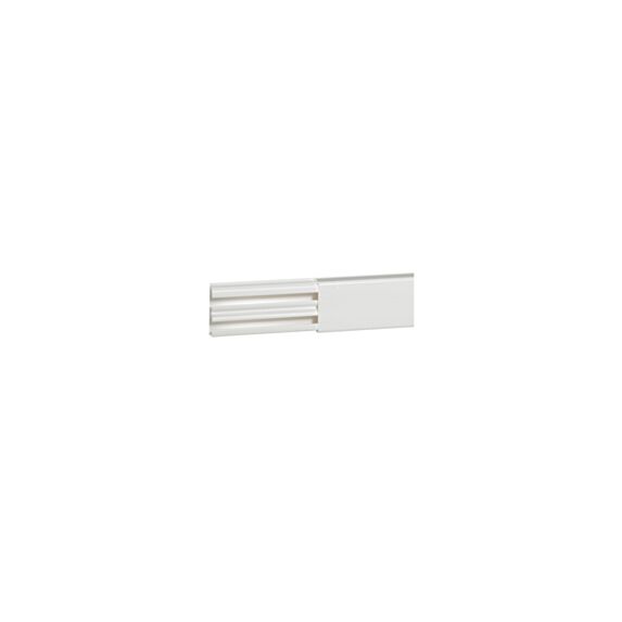 Moulure 32x12,5mm avec cloison blanc - LEGRAND