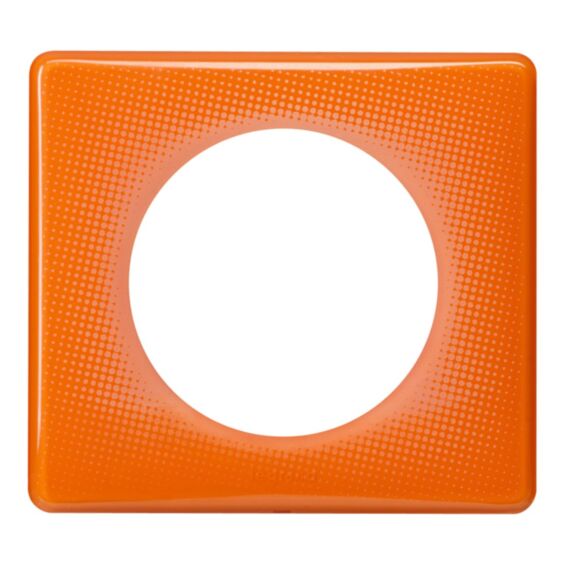 plaque céliane 70s orange 1 poste