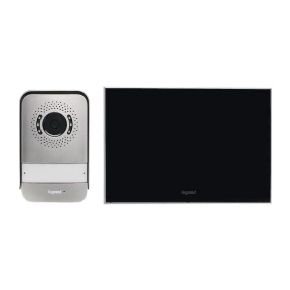 Kit Portier Visiophone avec Interphone et Écran miroir 7