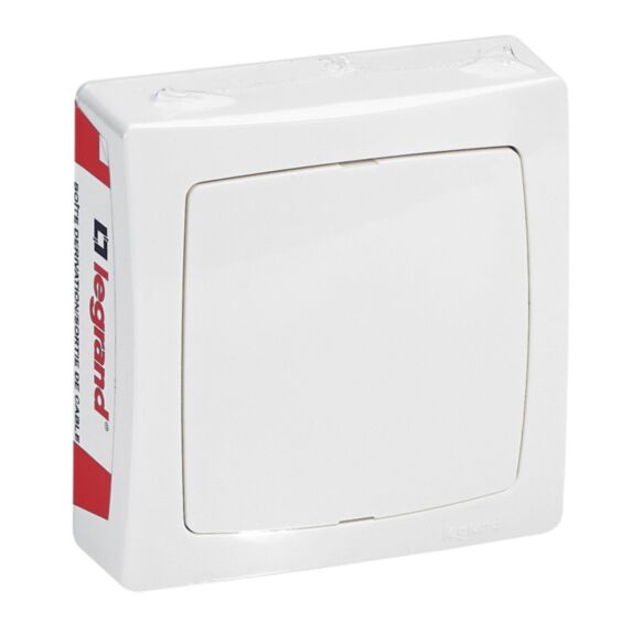 Boîte de dérivation et sortie de câble - Appareillage Saillie blanc - LEGRAND