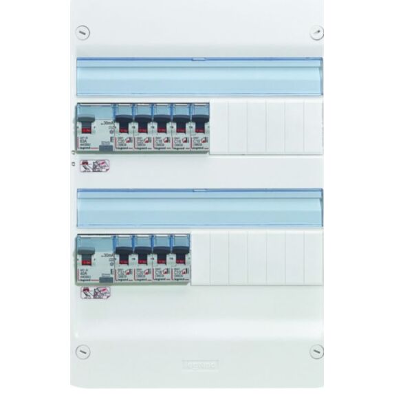 Coffret précablé 2 rangées pour logement T3 - LEGRAND