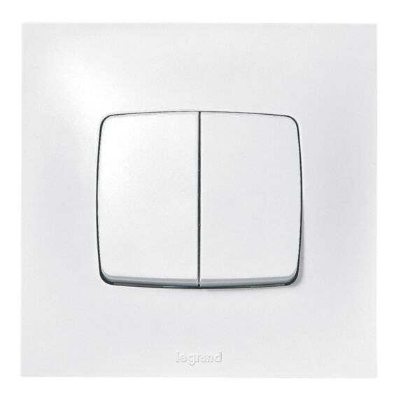 Va et vient Neptune blanc - LEGRAND