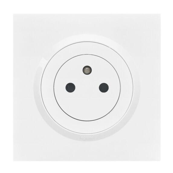 DOOXIE PRISE 2P+T BLANC COMPLET