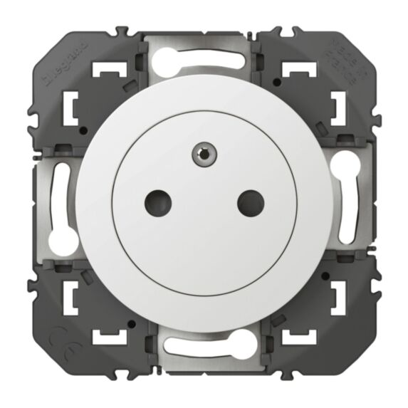 Prise 2P+T surface ba compo Dooxie Blanc - LEGRAND