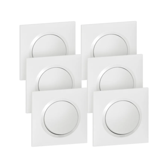 Lot de 6 va-et-vient Dooxie - LEGRAND