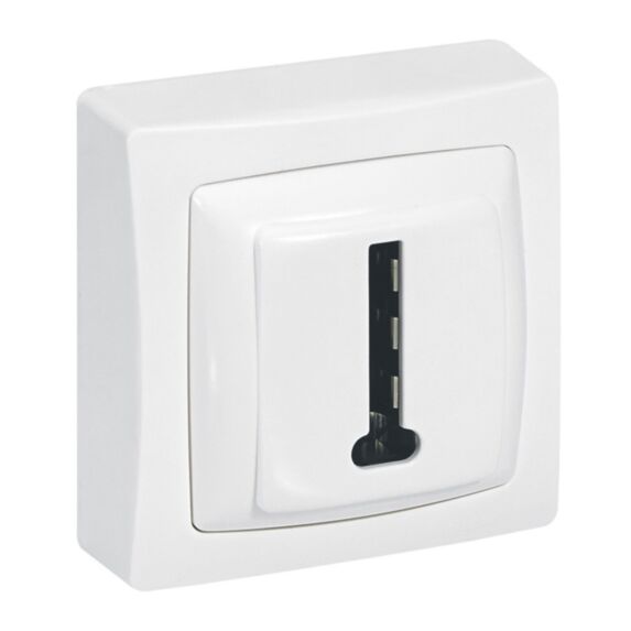 Prise téléphone en T complet blanc - LEGRAND
