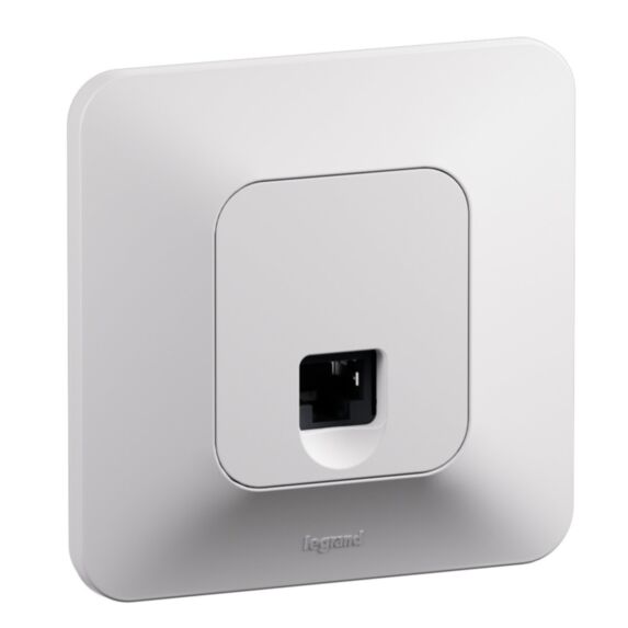Prise RJ45 multimédia catégorie 6 FTP Neptune blanche - LEGRAND