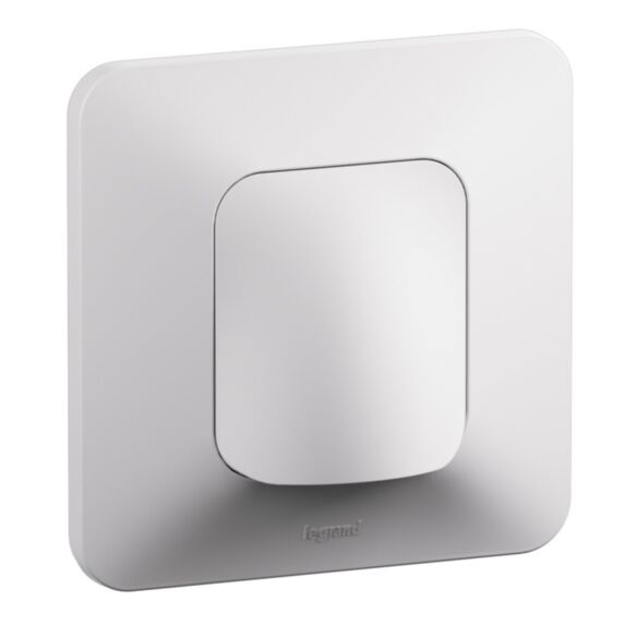 Sortie de câble avec plaque et griffes Neptune blanc - LEGRAND