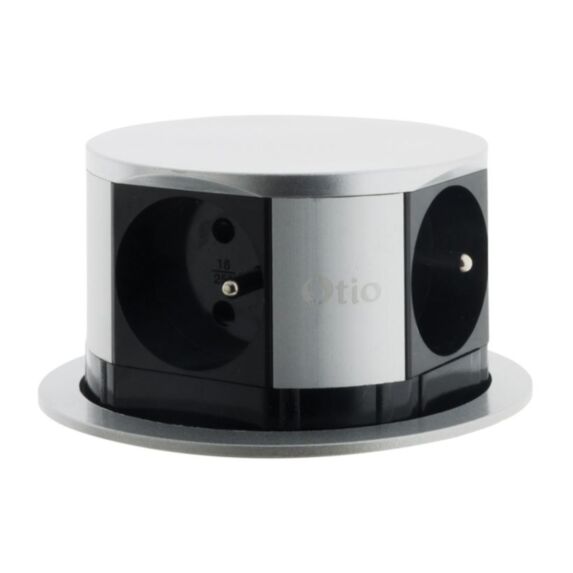 Multiprise Encastrable 4 Prises Compact 16A 2 Prises+T - OTIO