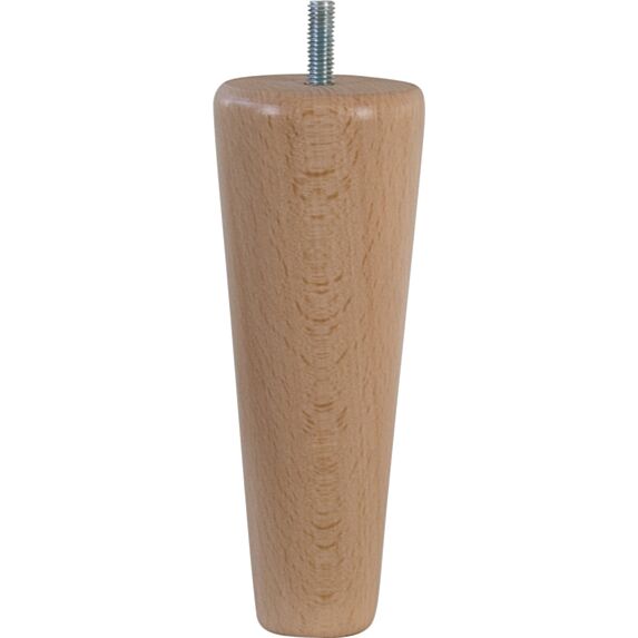 Pied de lit fuseau verni naturel H.150 Ø58 mm - EVOLUDIS