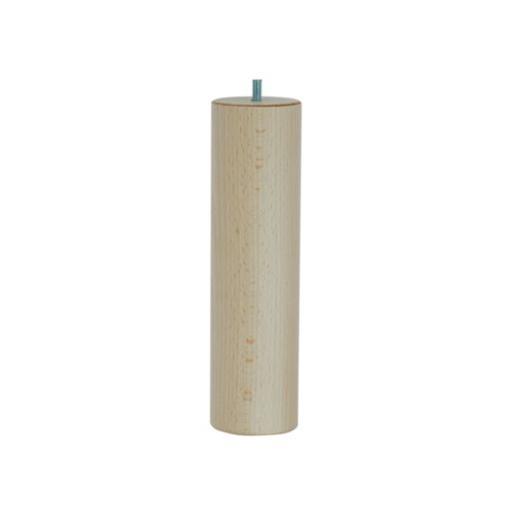 Pied de lit cylindrique brut H.250 Ø68 mm - EVOLUDIS