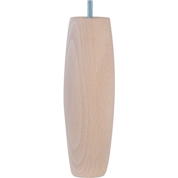 Pied de lit olive brut H.200 Ø64mm - BAR PLUS