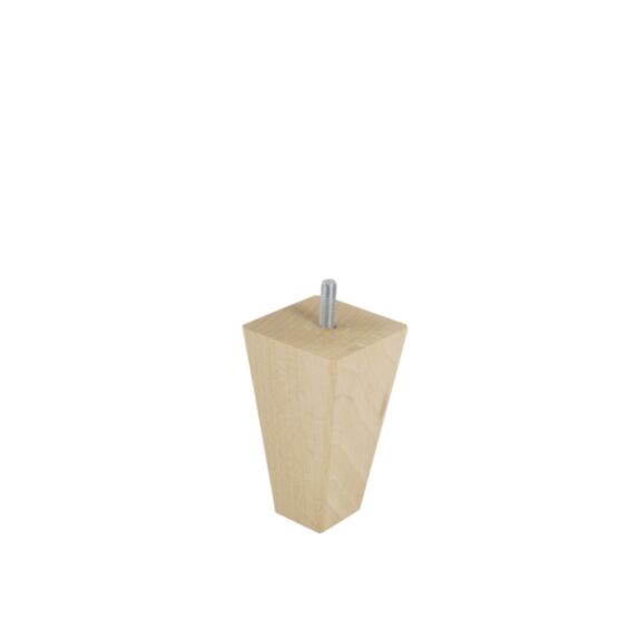 Pied de meuble pyramide brut H.100 60x60mm - BAR PLUS
