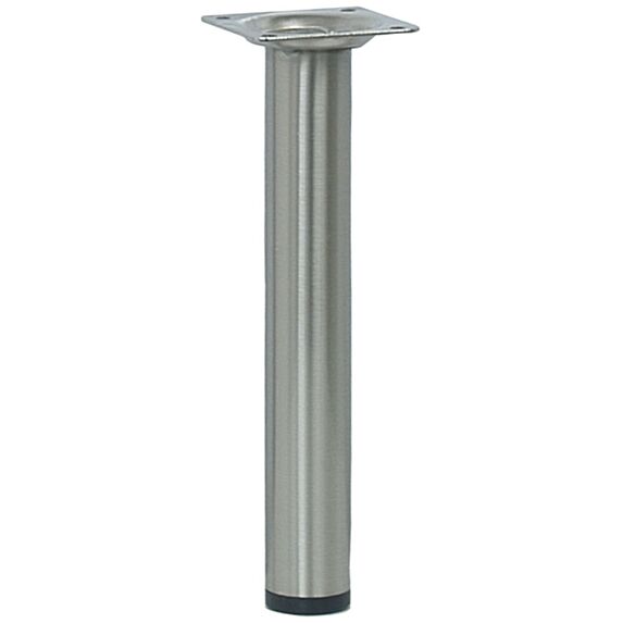 Pied cylindrique brossé H.200 Ø30 mm - BAR PLUS